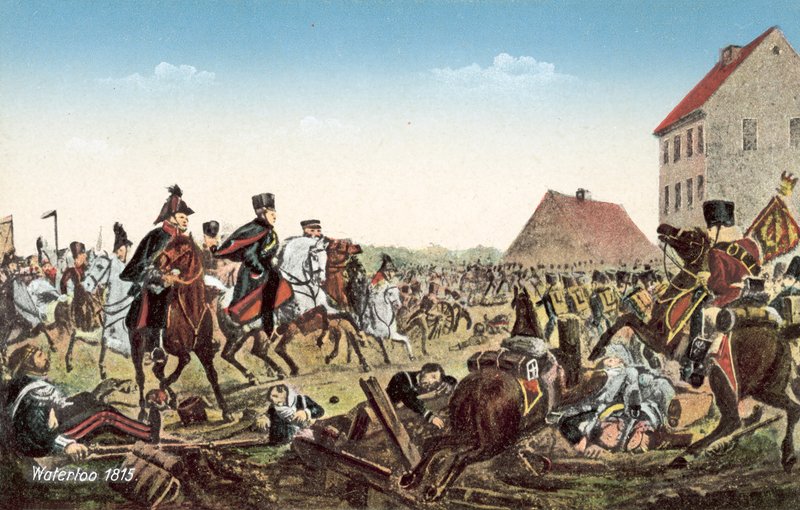 Waterloo 1815, Mont St Jean Savaşı by European School
