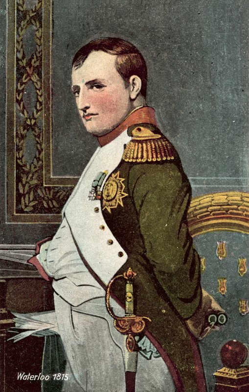 Waterloo 1815, Napolyon by European School