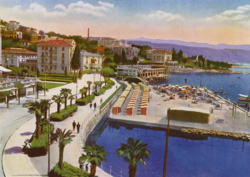 Opatija, şimdi Hırvatistan