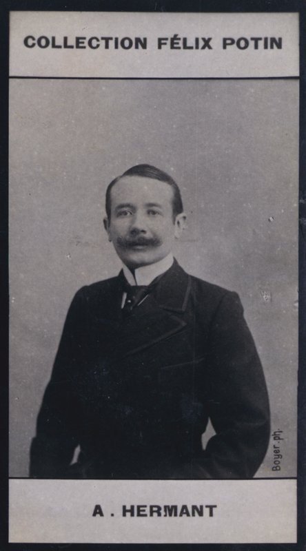 Abel Hermant (1862) (s/b fotoğraf) by European Photographer