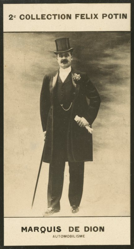 Albert-Jules-Felix-Philippe Marquis De Dion, Otomobil by European Photographer