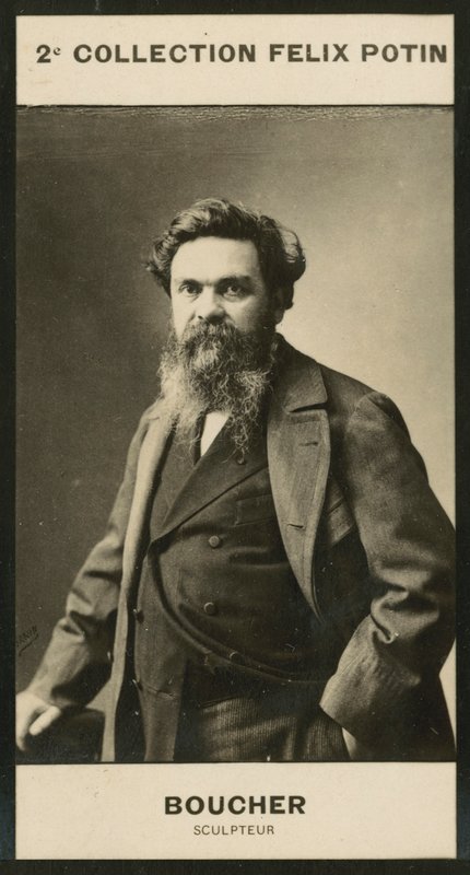 Alfred Boucher, Heykeltıraş by European Photographer