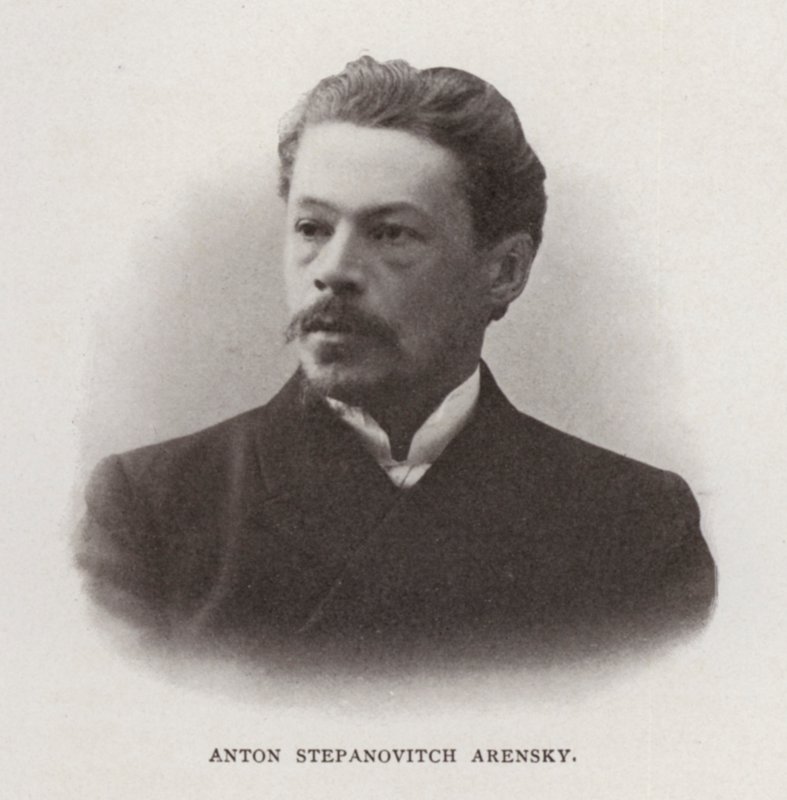 Anton Stepanovitch Arensky (s/b fotoğraf) by European Photographer