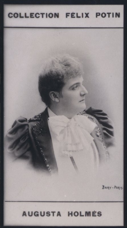 Augusta Holmes (1850-1902) (s/b fotoğraf) by European Photographer