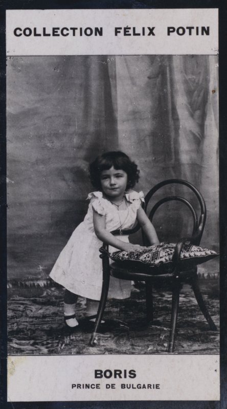 Boris, Bulgaristan Veliaht Prensi (1894) (s/b fotoğraf) by European Photographer