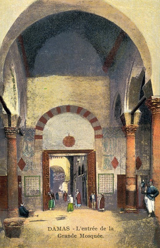 Şam, giriş, cami by European Photographer