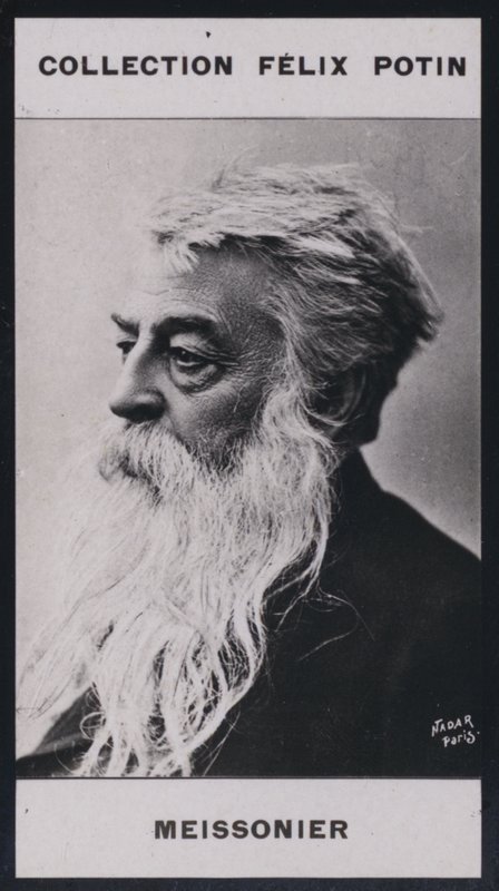 Ernest Meissonnier (1815-1891) (s/b fotoğraf) by European Photographer