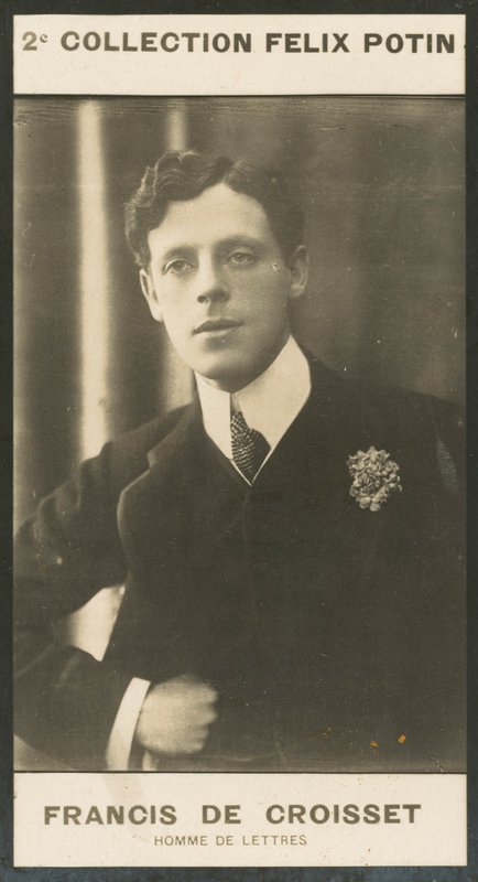 Francis De Croisset, Harflerin Adamı by European Photographer