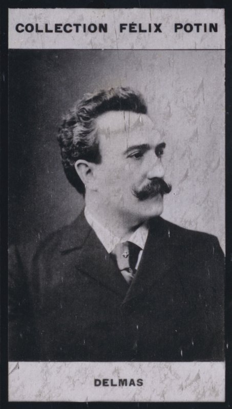 Francois-Joseph Delmas (1861) (s/b fotoğraf) by European Photographer