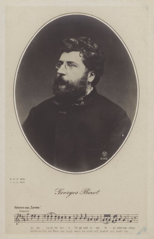 Georges Bizet, Fransız besteci by European Photographer