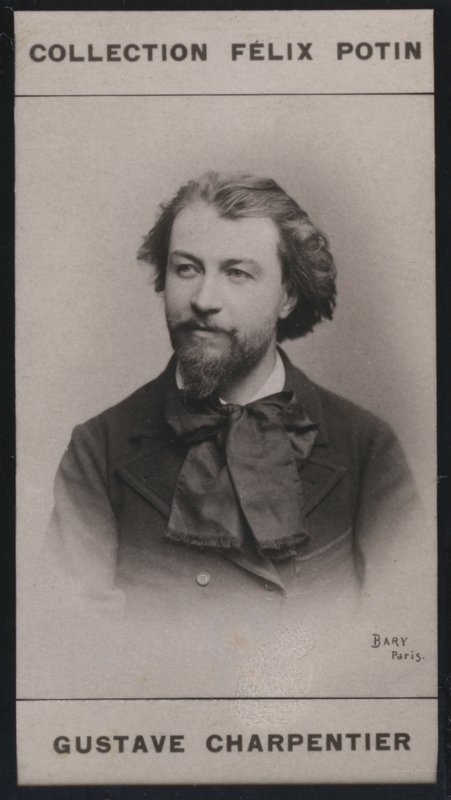 Gustave Charpentier (1860) (s/b fotoğraf) by European Photographer
