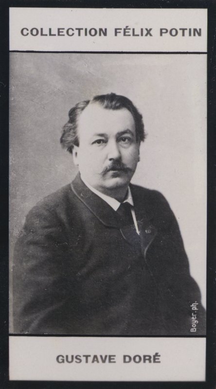 Gustave Dore (1833-1883) (s/b fotoğraf) by European Photographer