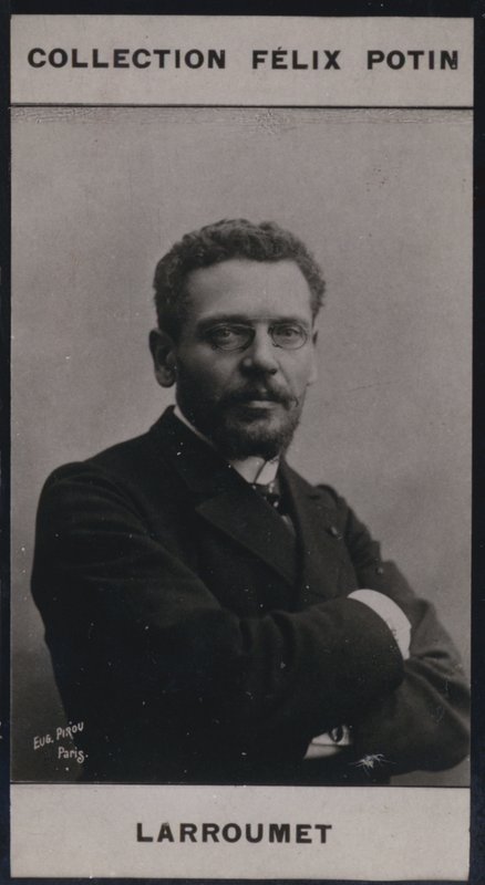 Gustave Larroumet (1852) (s/b fotoğraf) by European Photographer