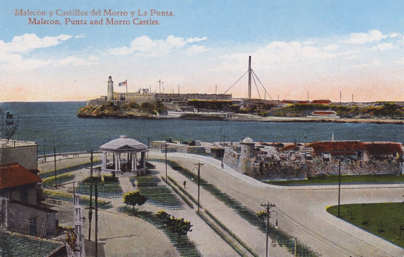 Havana, Küba: Malecon, Punta ve Morro Kaleleri (fotoğraf) by European Photographer