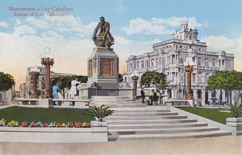 Havana, Küba: Luz Caballero Heykeli (fotoğraf) by European Photographer