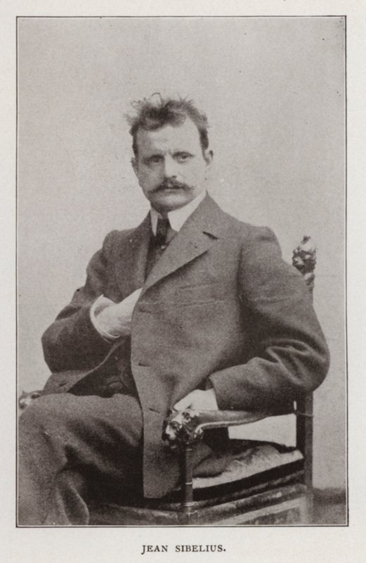 Jean Sibelius (s/b fotoğraf) by European Photographer