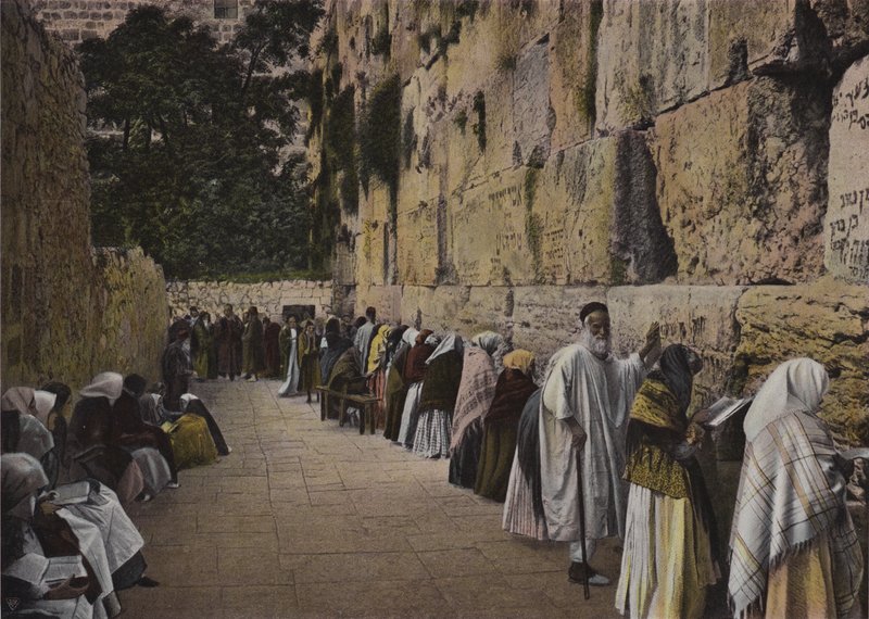 Yahudilerin Ağlama Yeri by European Photographer