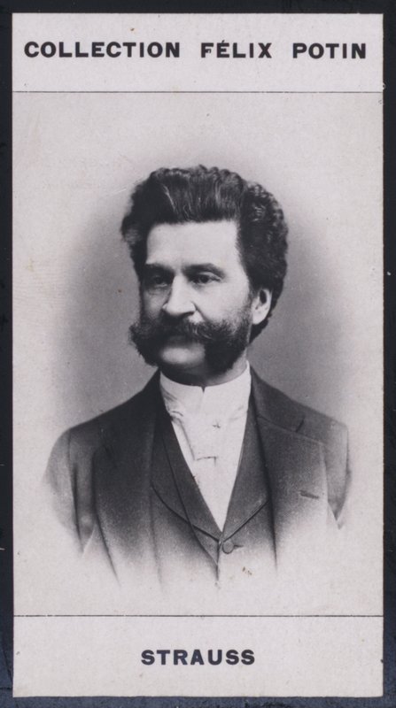 Johann Strauss (1825-1899) (s/b fotoğraf) by European Photographer