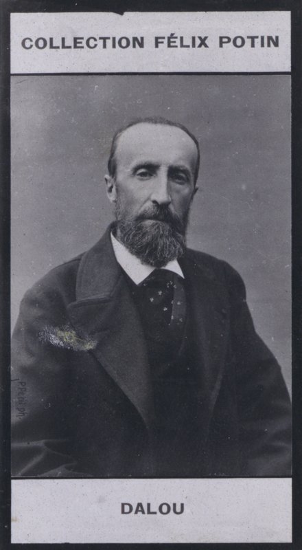 Jules Dalou (1838-1901) (s/b fotoğraf) by European Photographer
