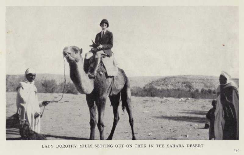 Lady Dorothy Mills, Sahra Çölü