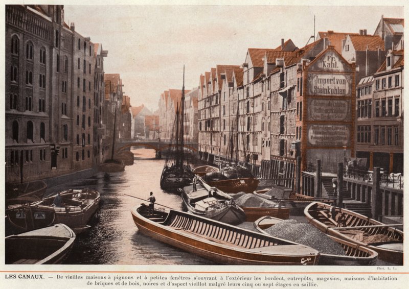 Kanallar (s/b fotoğraf) by European Photographer