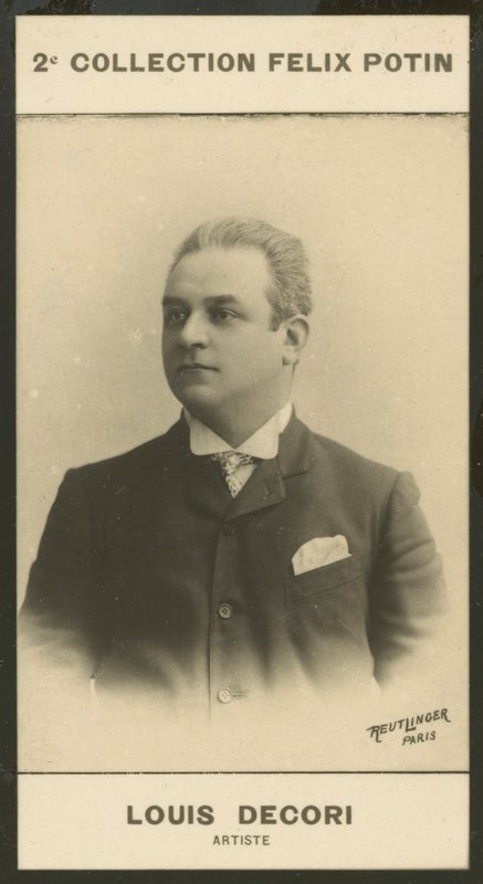 Louis Decori, Sanatçı by European Photographer