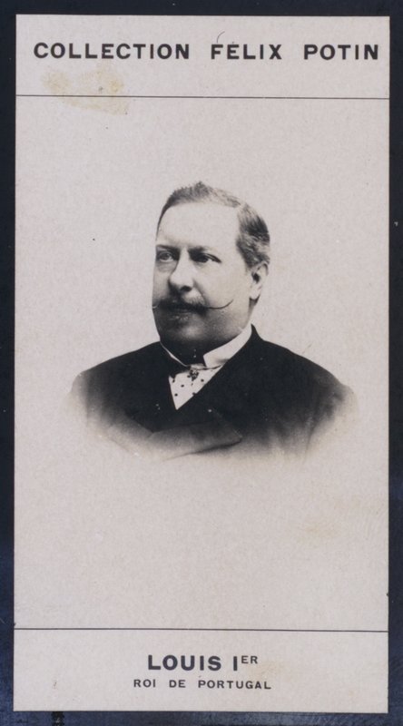 Louis I, Portekiz Kralı (1838-1889) (s/b fotoğraf) by European Photographer