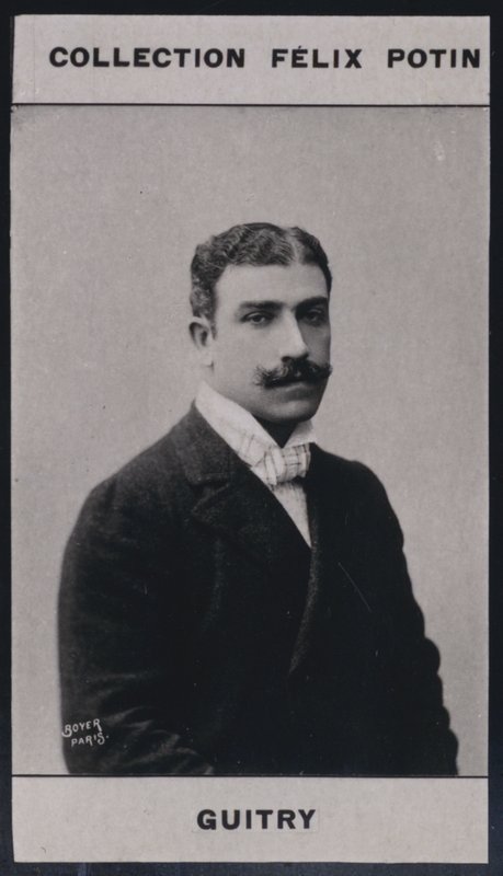 Lucien Guitry (1860) (s/b fotoğraf) by European Photographer