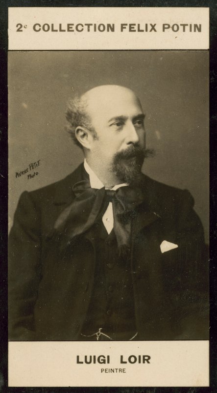 Luigi Loir, Ressam by European Photographer