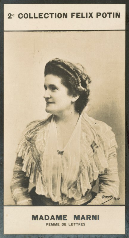 Madam Jeanne Marni, Harflerin Kadını by European Photographer