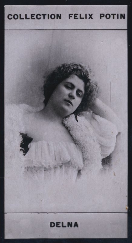Marie Delna (1875) (s/b fotoğraf) by European Photographer