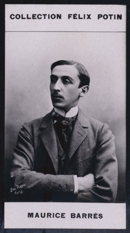 Maurice Barres (1862) (s/b fotoğraf) by European Photographer