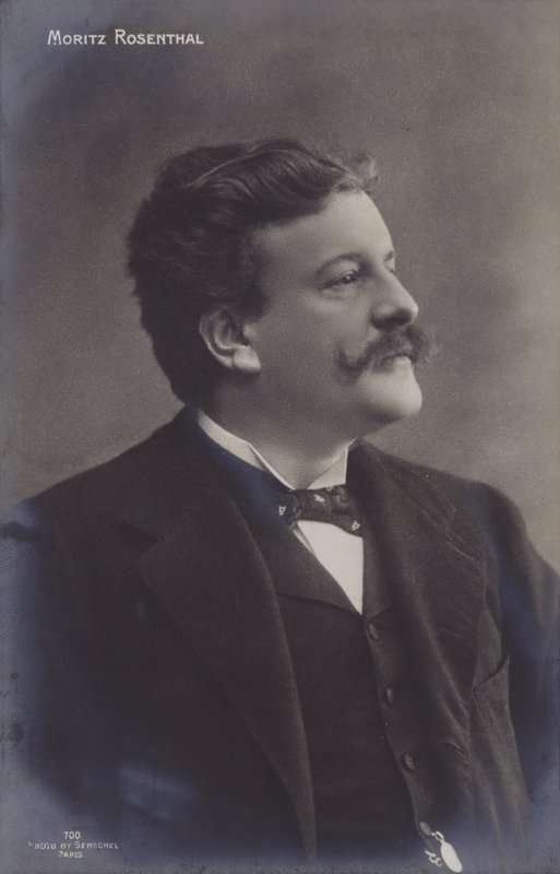 Moritz Rosenthal, Polonyalı piyanist ve besteci by European Photographer
