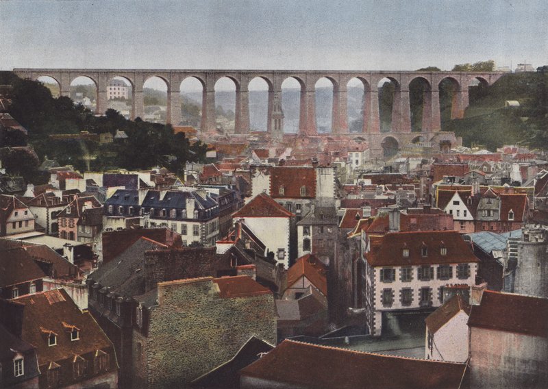 Morlaix, Genel Görünüm by European Photographer