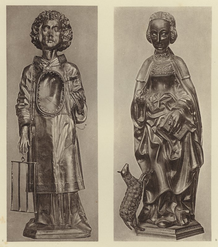 Münster i W, Aziz Agnes; Minden, St Laurentius (s/b fotoğraf) by European Photographer