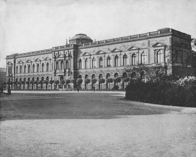 Dresden Müzesi (s/b fotoğraf) by European Photographer