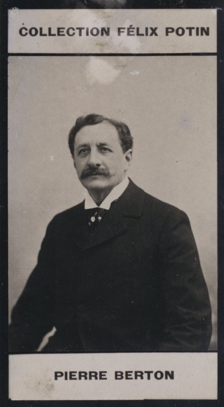 Pierre Berton (1842) (s/b fotoğraf) by European Photographer