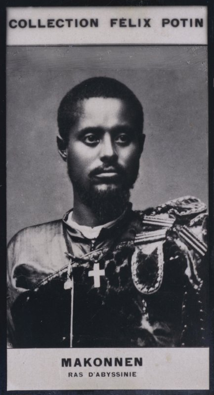 Ras Makonnen (1844) (s / b fotoğraf) by European Photographer