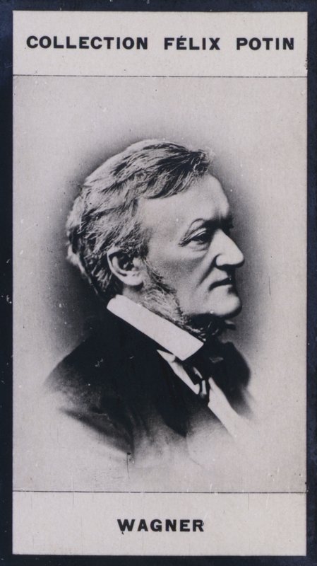 Richard Wagner (1813-1883) (s/b fotoğraf) by European Photographer
