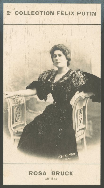 Rosa Bruck, Sanatçı by European Photographer