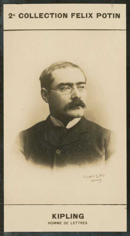 Rudyard Kipling, Harflerin Adamı by European Photographer