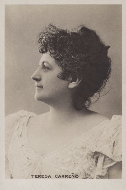 Teresa Carreno, Venezuelalı piyanist, şarkıcı, besteci ve orkestra şefi by European Photographer