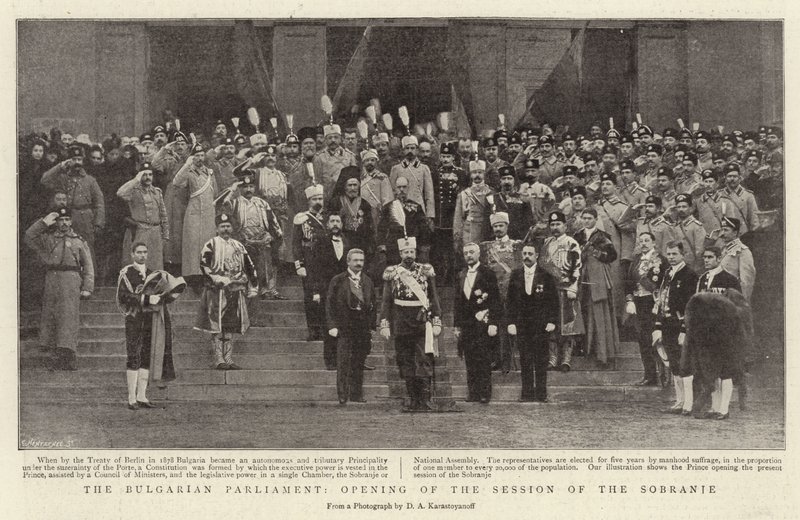 Bulgaristan Parlamentosu, Sobranje Oturumunun açılışı by European Photographer