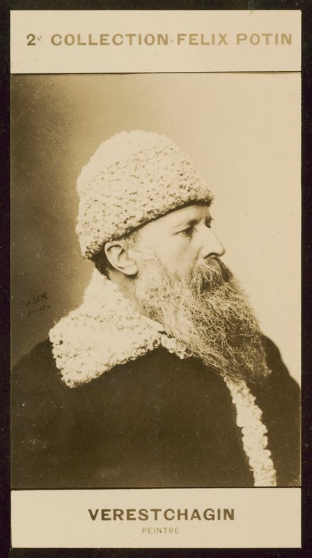 Vasili-Vasilievich Verestchagin, Ressam by European Photographer