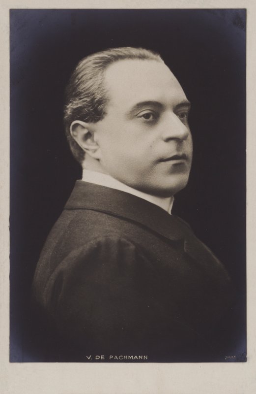 Vladimir de Pachmann, Rus-Alman piyanist by European Photographer