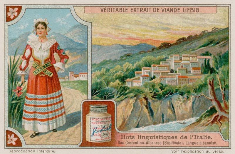 Arnavutça konuşan San Constantino Albanese by European School