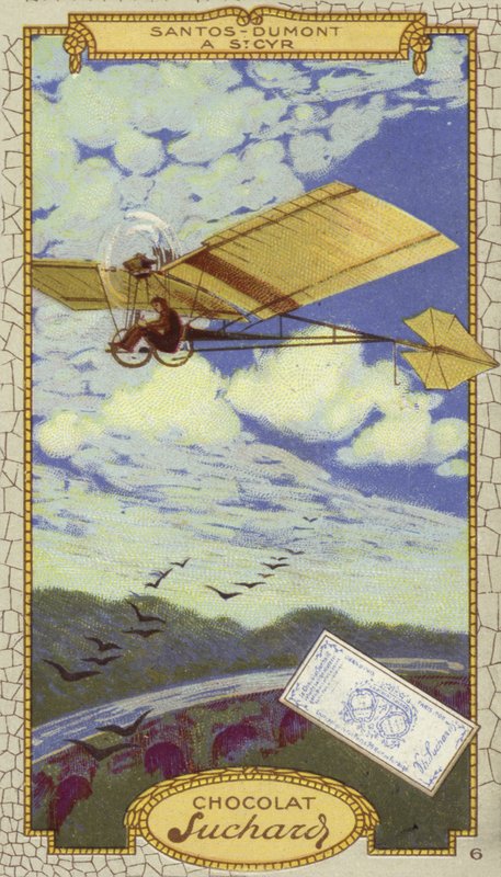 Alberto Santos-Dumont, St Cyr, Fransa