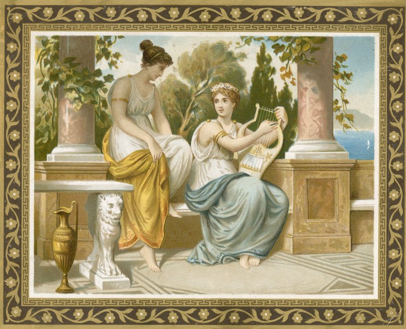Antik Yunan veya Roma kostümü by European School