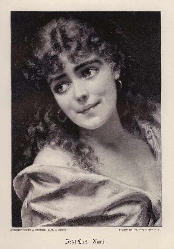 Annie (gravür) by European School
