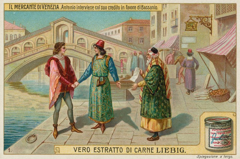 Antonio, Shylock ile Bassanios Adına Müdahale Ediyor by European School